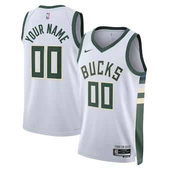 Custom Milwaukee Bucks Jersey